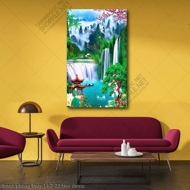 tranh phong thuy 14 2 22 tien